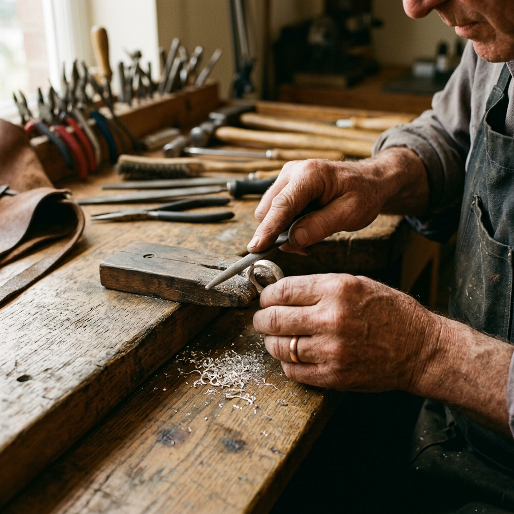 Bespoke jewellery co-designed with Polly Griffiths