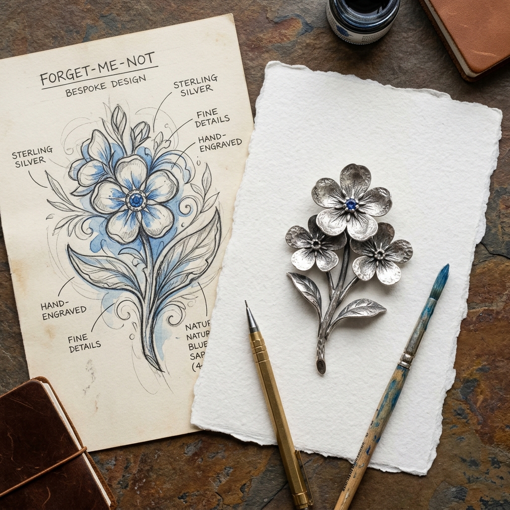 Hand-forged organic metal sculptures at Wild Meadow Studio